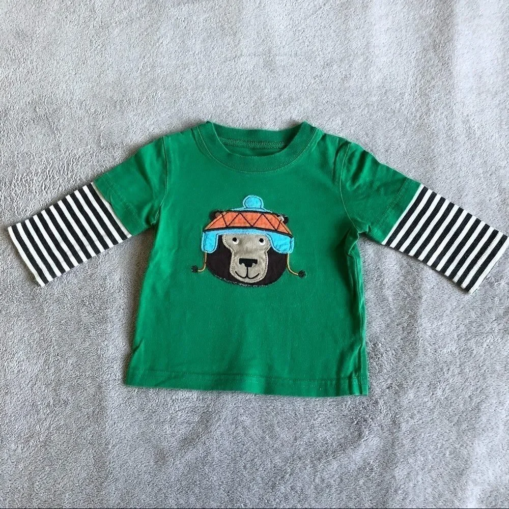 Carter’s Winter Bear Graphic Long Sleeve T-Shirt